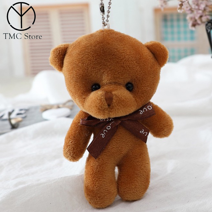 Gấu bông teddy, trang trí balo dễ thương T03 - TMC Store - Móc khóa và làm quà tặng.