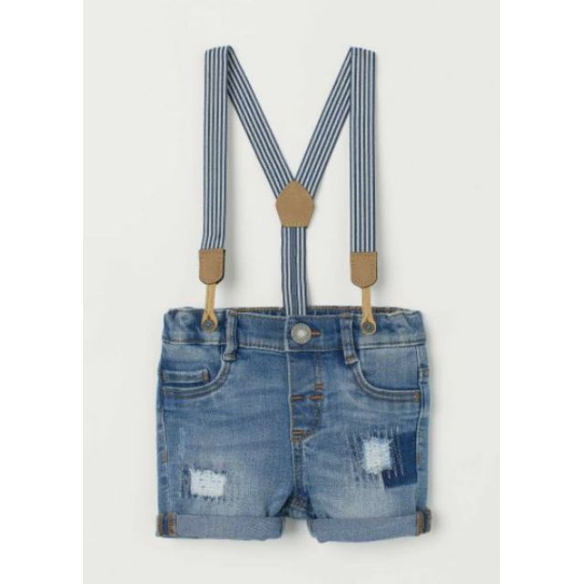 Quần short jean mềm săn sale HM UK / US / JP sz 6-9m đến 3-4y