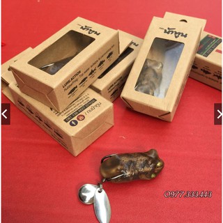 Mồi giả nhái hơi Frog Toon V1, V4 từ Thai Lan có chống vướng chuyên câu cá lóc chuối sộp