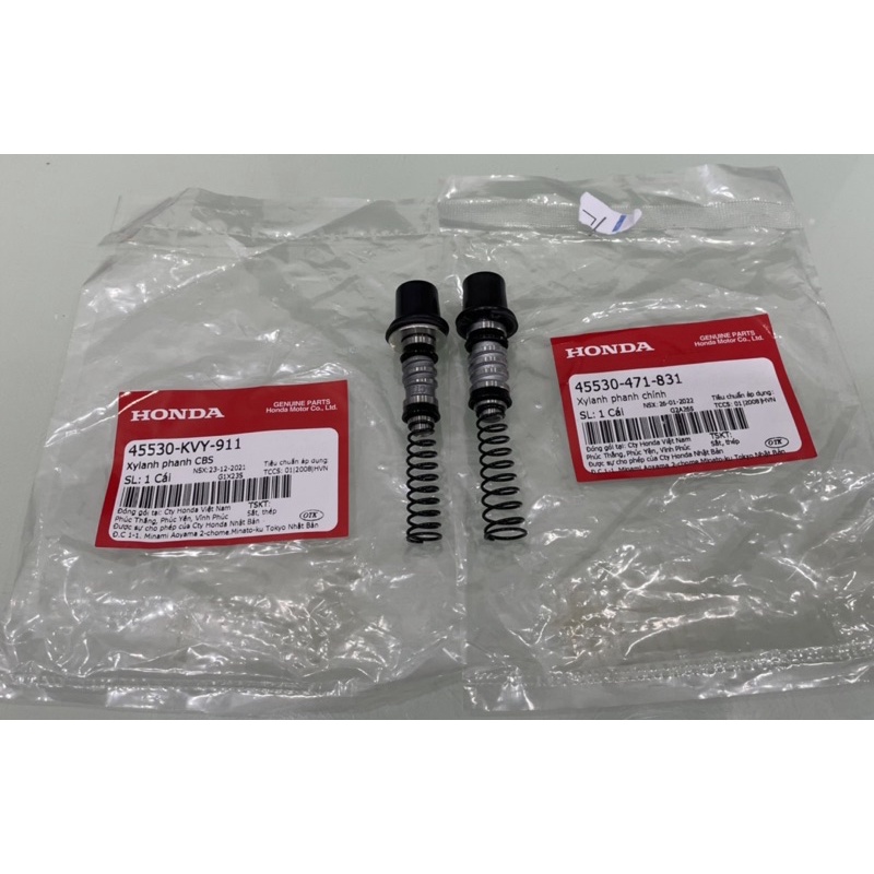 Xy lanh phanh CBS Ab 110,125 + Lead 110 + Clirk + FU + W RS + @ + SH + vision +Sh mode