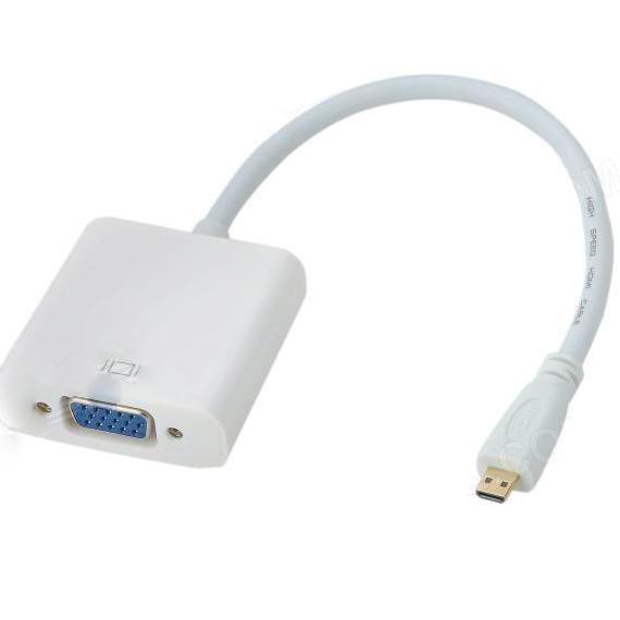 Mới Đầu Chuyển Đổi Micro Hdmi Sang Vga - White 2003