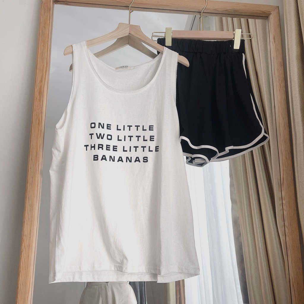 Áo tanktop nữ form rộng nhiều màu basic - Made by Toneontone TOT (có dáng croptop)