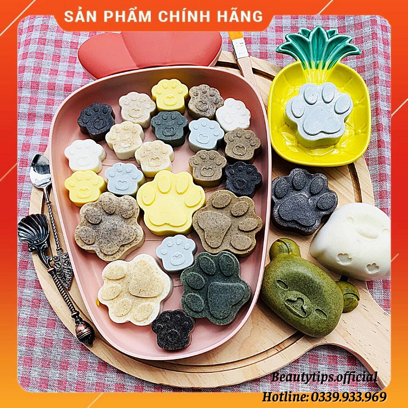 Xà Bông Handmade 100% Thiên Nhiên - Rửa Mặt Tắm - Giảm Thâm, Giảm Mụn