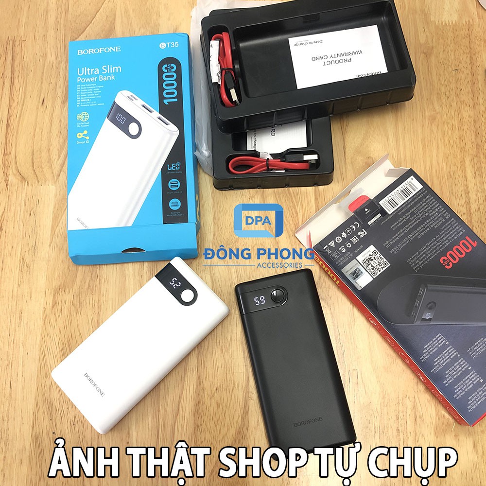 Pin Dự Phòng Borofone BT35 10000mAh Chính Hãng