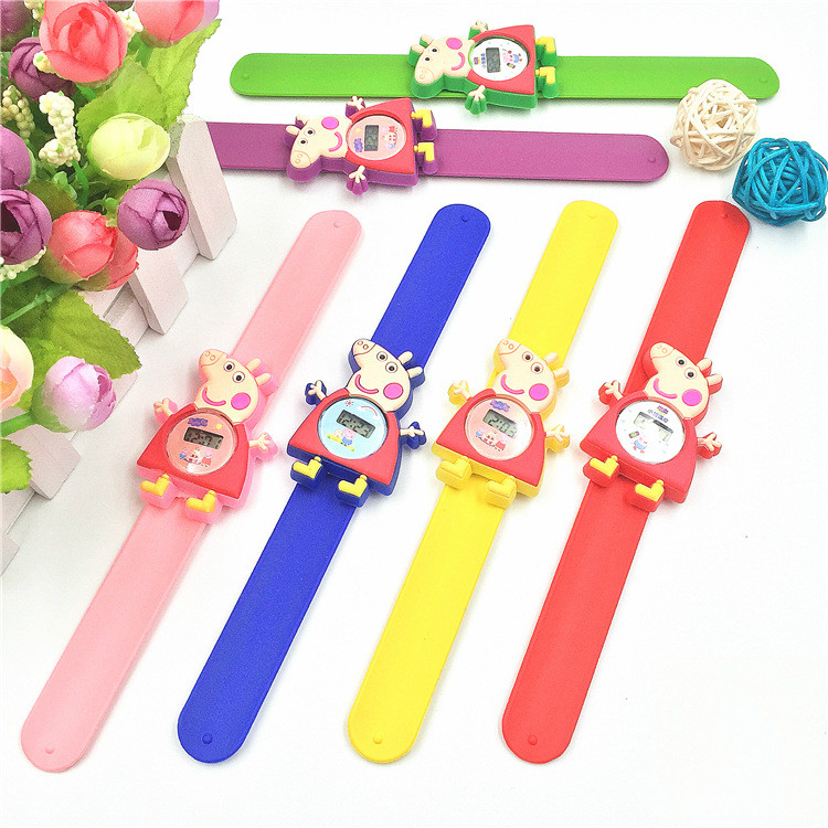 Đồng hồ điện tử hình heo Peppa cho bé học sinh tiểu học | BigBuy360 - bigbuy360.vn