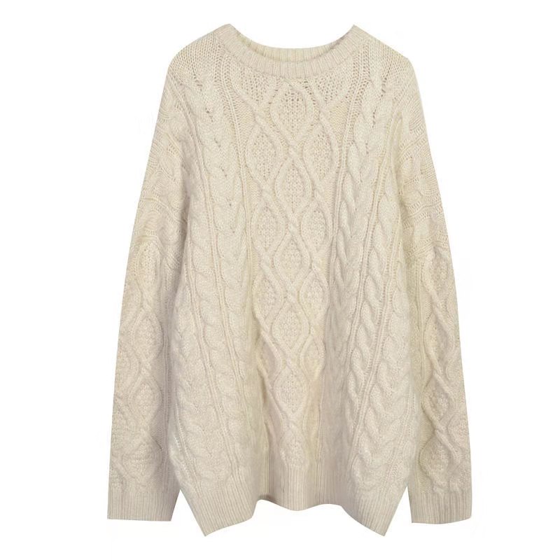 Đầm dệt kim dáng rộng dài vừa size lớn hợp thời trang cho nữ  | BigBuy360 - bigbuy360.vn