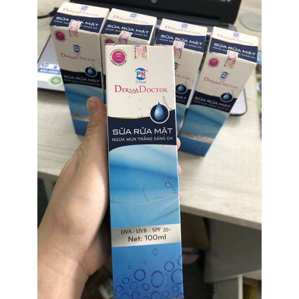 SỮA RỬA MẶT TRẮNG SÁNG DA DERMADOCTOR 60ML
