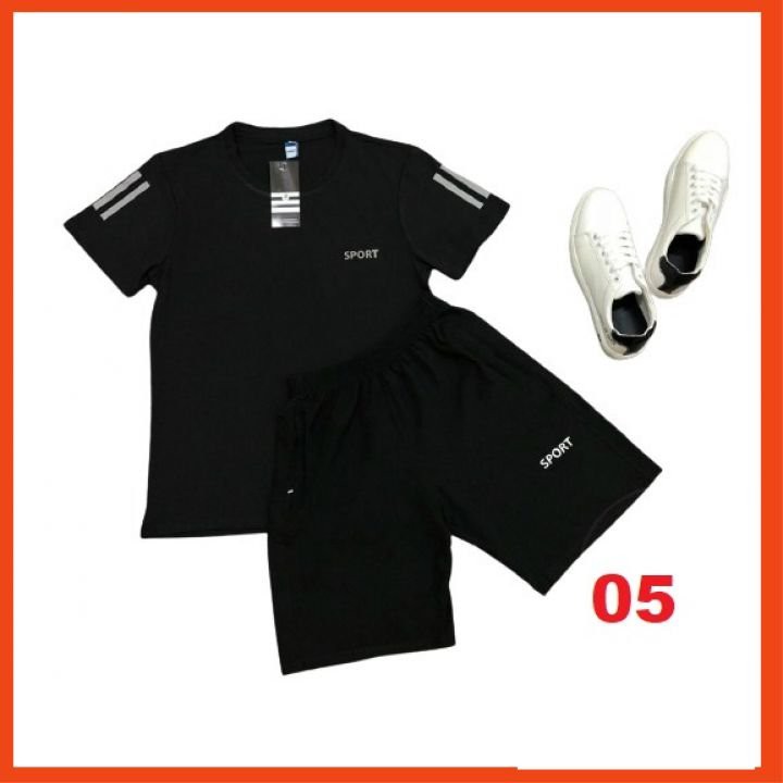 Đồ bộ nam thể thao ngắn tay, đồ mặc nhà chất thun mát mịn nhiều mẫu LUTY ms04