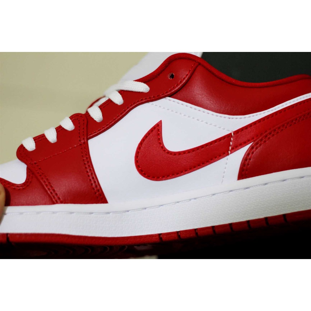 [Hot Trend] Giày thể thao Sneaker nam nữ Jordan 1 Low trắng đỏ cực hot, JD 1 Cổ Thấp Full BOX+BILL [Tặng kèm BOX Bảo vệ] | BigBuy360 - bigbuy360.vn