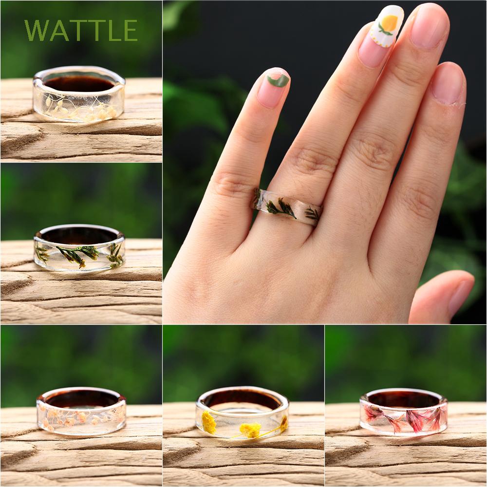 Nhẫn gỗ handmade thời trang