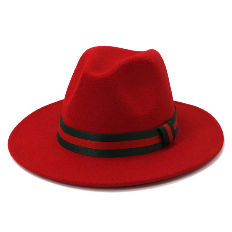 Mũ Phớt Fedora Nam Nữ FN17 Rộng Vành Cao Cấp Mugout - Nón Phớt Nam Nữ Chất Nỉ Cao ...