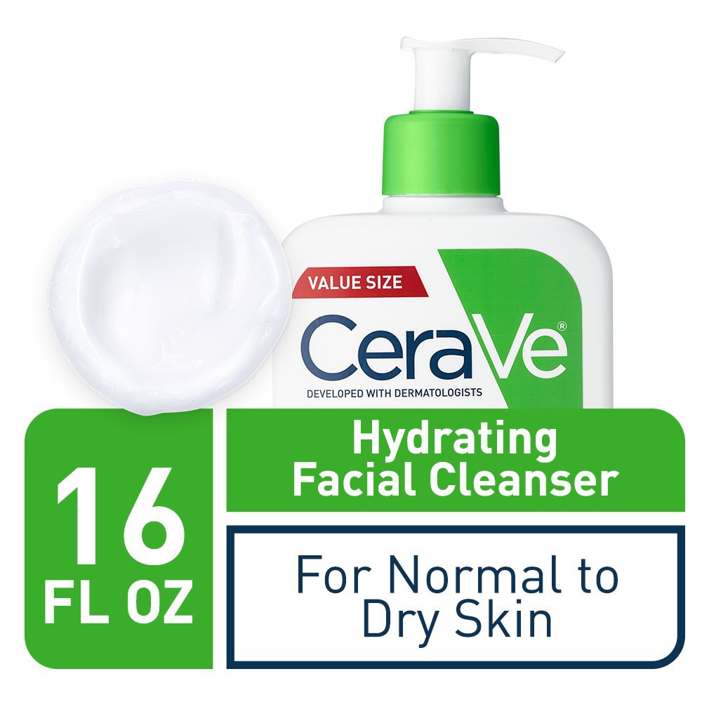 Sữa rửa mặt Cerave Hydrating Facial Cleanser cho da khô , nhiều dung tích, CeraVe Hydrating Face Wash luckily1702