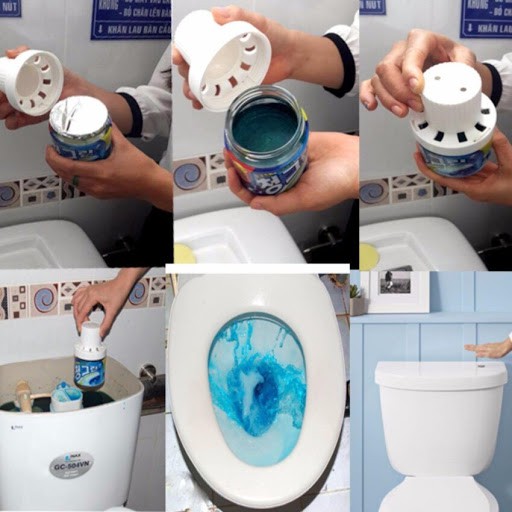 Lọ Tẩy Bồn Cầu Khử Mùi Toilet ngát hương thơm - Hàn Quốc