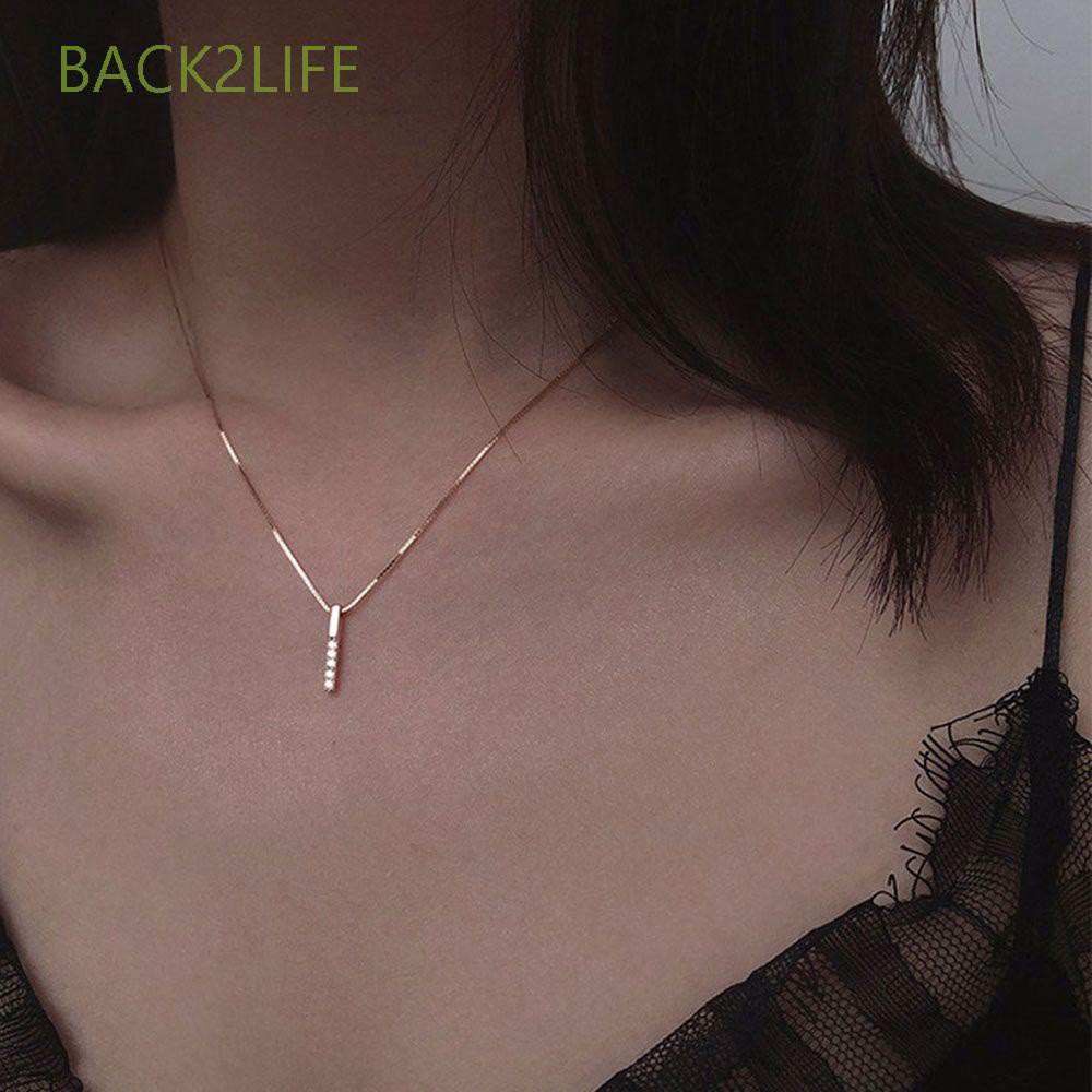 Dây chuyền dáng dài thiết kế đơn giản phong cách thời trang cho nữ