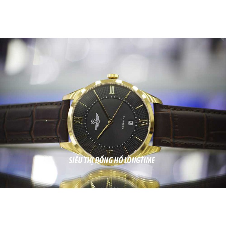 Đồng hồ đôi SRWATCH Couple-F SR80050.6103CF nâu thiết kế sang trọng, quyến rũ Bảo Hà