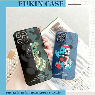 Ốp lưng iphone - Ốp iphone Kaws Seeing cạnh vuông BVC 6/6plus/6s/6splus/7/7plus/8/8plus/x/xs/11/12/pro/max/plus/promax