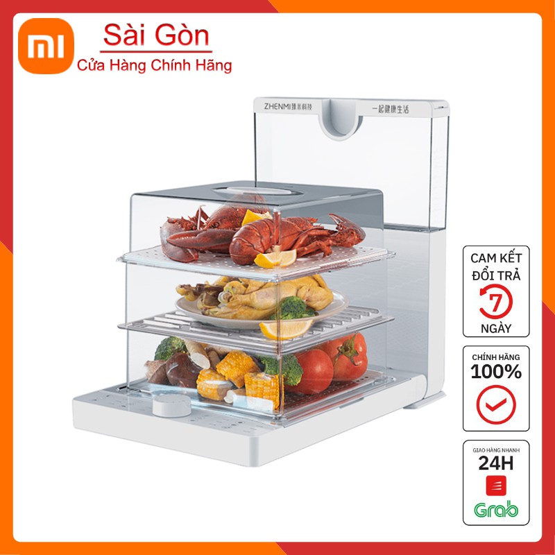 Máy Hấp Điện 3 Tầng Xiaomi ZHENMI Z1 Chính Hãng