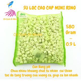 Sứ lọc cao cấp Mini Ring giúp cân bằng pH - Mountain Tree cho hồ cá