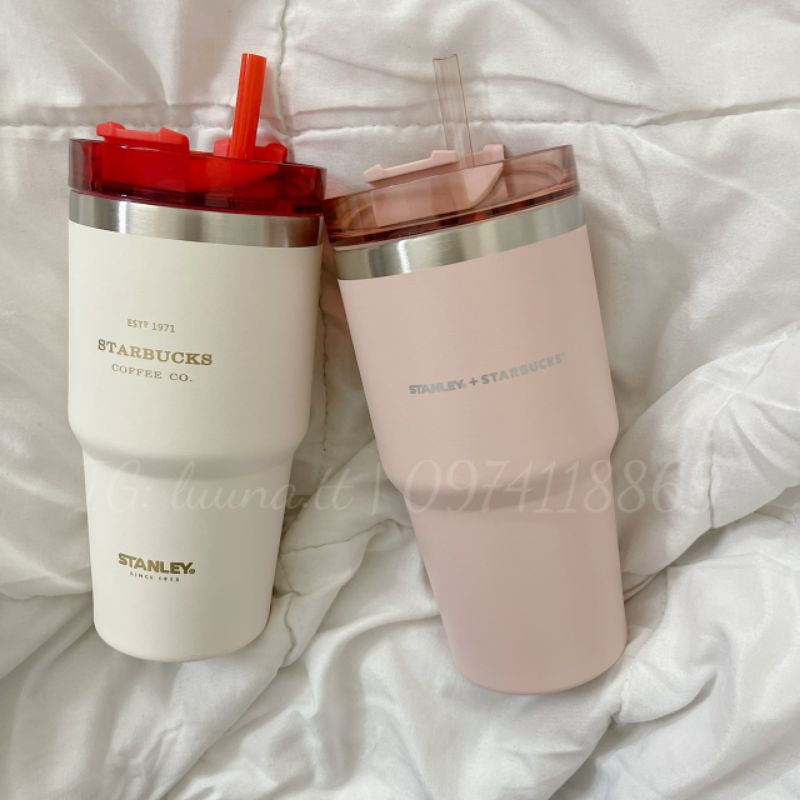 Bình giữ nhiệt Starbucks × Stanley phiên bản giới hạn 591ml