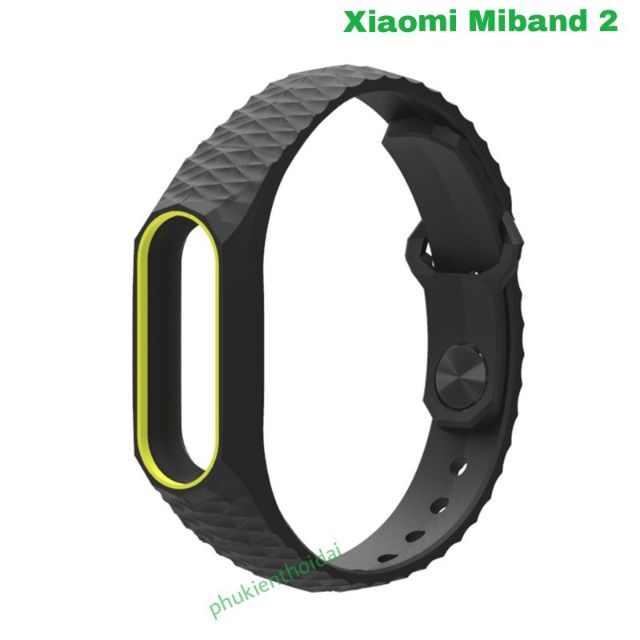 Xiaomi Miband 2 dây thay thế hiệu Mijbos vân sần cao cấp