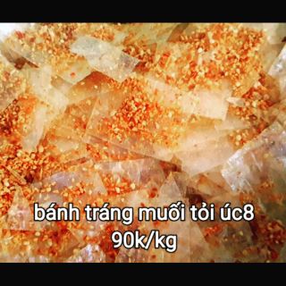 Bánh tráng muối tỏi 100k /kg