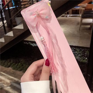 Kẹp tóc nơ voan cài tóc cổ trang ruy băng lụa Hàn Quốc xinh xắn dễ thương