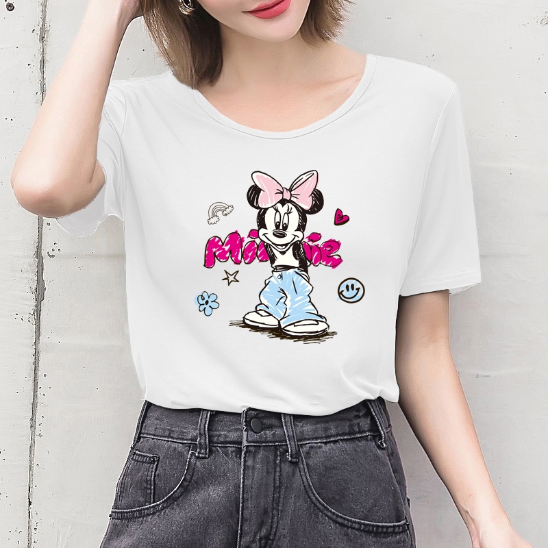 Dễ Thương Miếng Dán Ủi Quần Áo Truyền Nhiệt Hình Chuột micky Hoạt Hình DIY