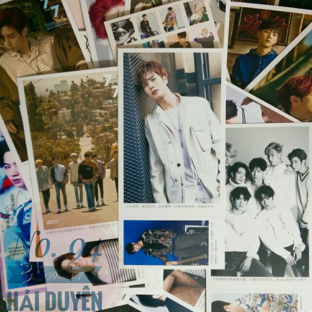 GOT7 sticker, postcard, lomo (lẻ)