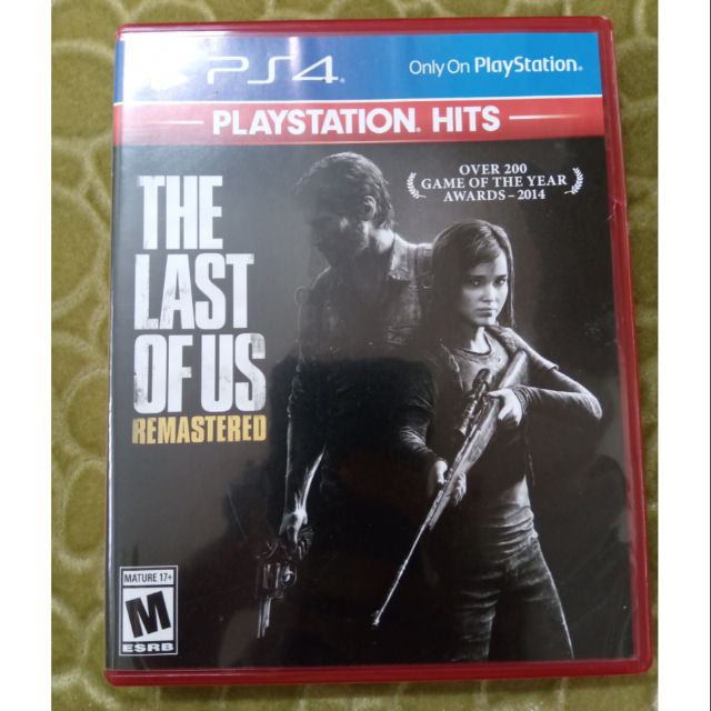 Đĩa game ps4 The last of us remastered