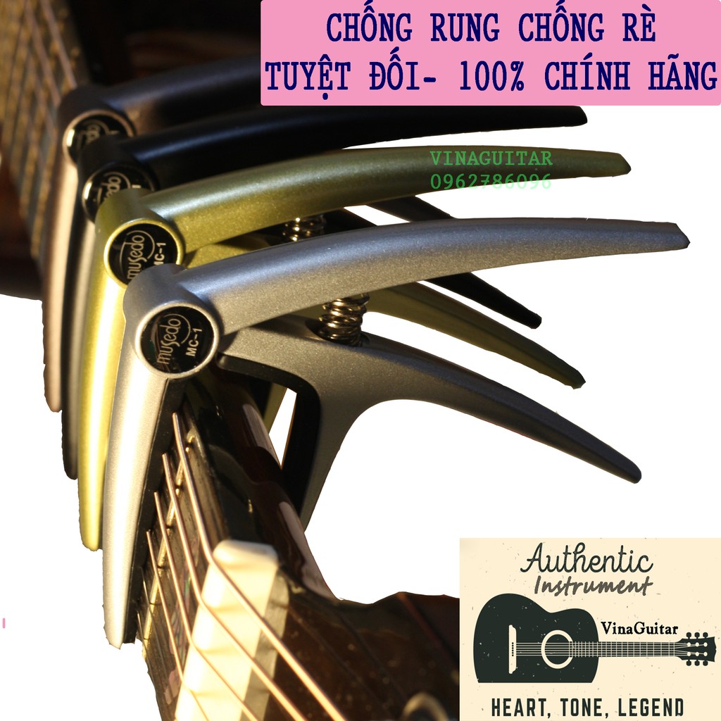 Capo Guitar Musedo Mc1- Kẹp đàn Guitar chính hãng