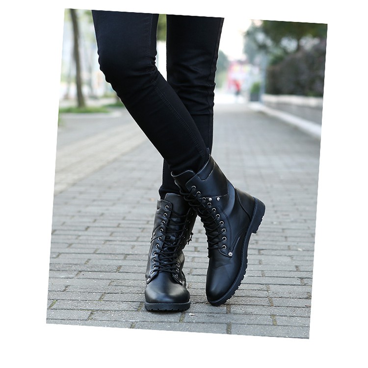 Giày bốt cao cổ nam Korea | BigBuy360 - bigbuy360.vn