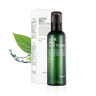 Nước hoa hồng cân bằng da chiết xuất lô hội Benton Aloe BHA Skin Toner 200ml