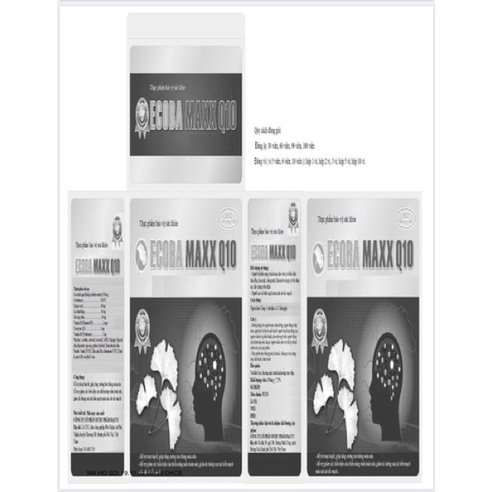 Ginkgo Biloba 360 - HOẠT HUYẾT DƯỠNG NÃO Ecoba Maxx Q10 VIÊN NANG BỔ NÃO, tăng cường trí nhớ