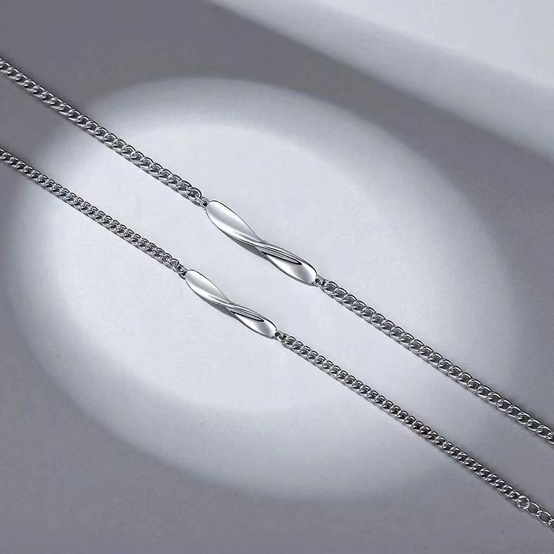 Cặp Vòng Tay Cặp Đôi Mobius Thời Trang Sáng Tạo Thích Hợp Làm Quà Tặng Sinh Viên niche Cho Nam Và Nữ