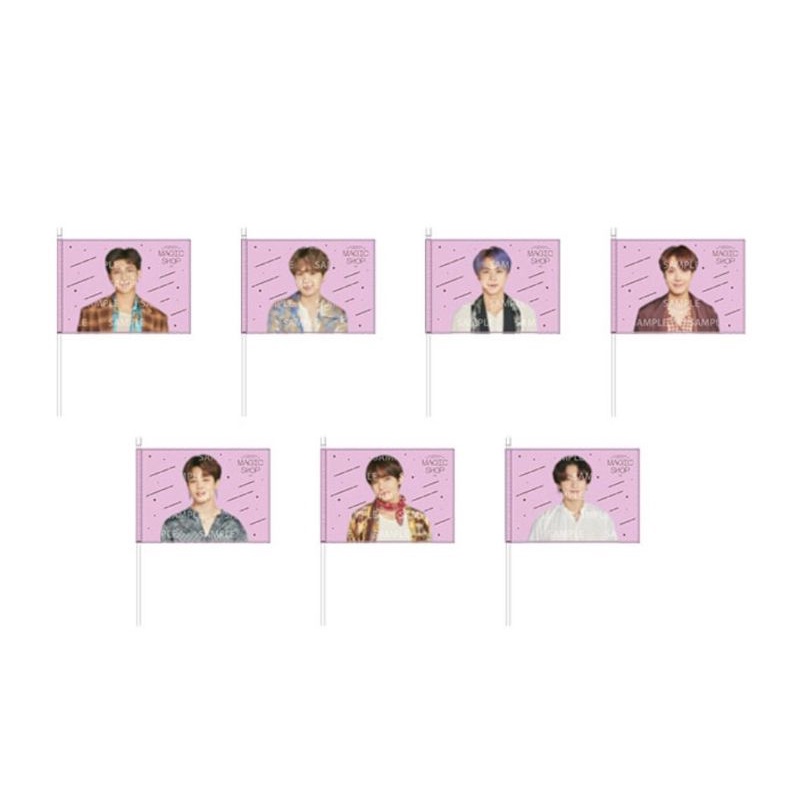 BTS 5TH MUSTER JAPAN IMAGE FLAG - CỜ CẦM TAY