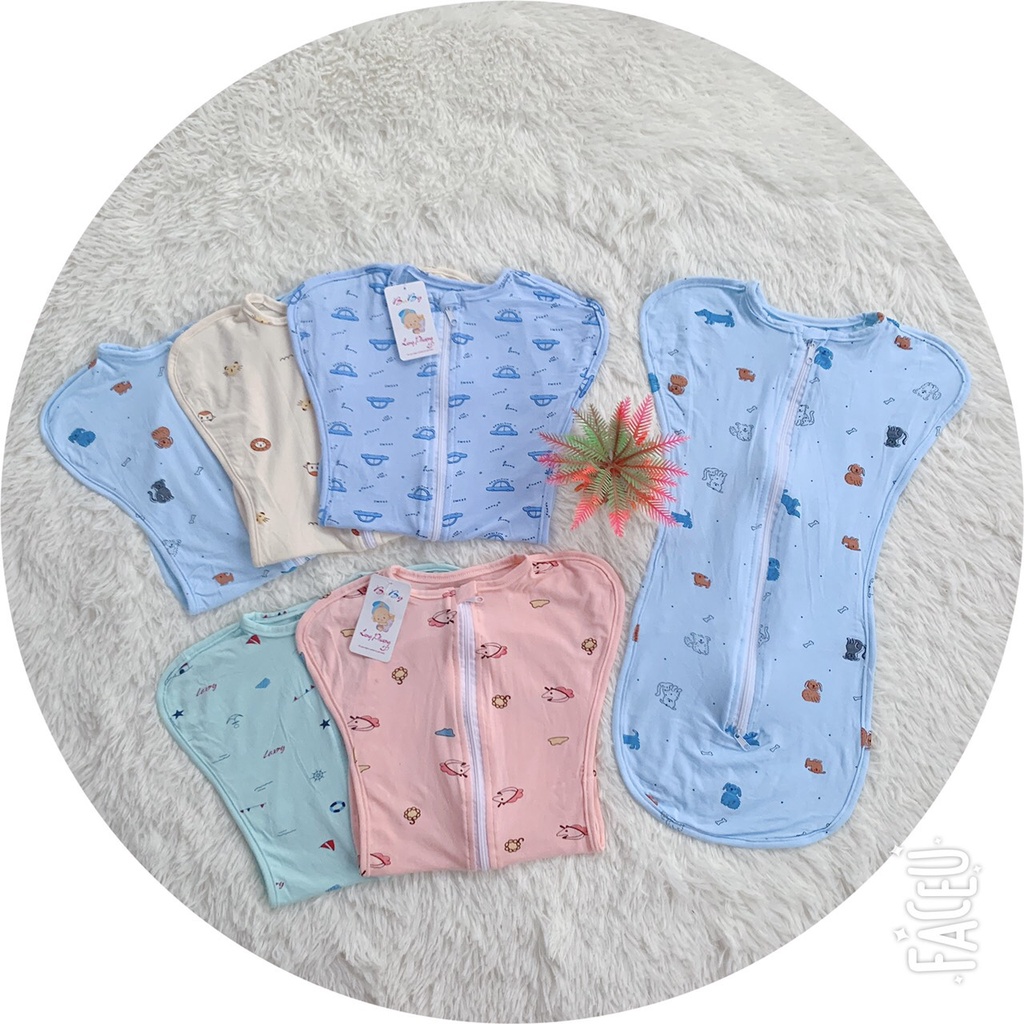 Nhộng Chũn MỀM MỊN MÁT CO GIÃN 4 CHIỀU Giúp Bé Ngủ Ngon