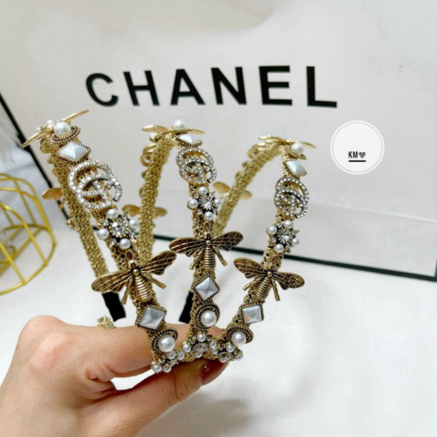 Bờm ong cao cấp ❤️ Cài tóc ong , cài tóc hot girl , bờm G U C C I