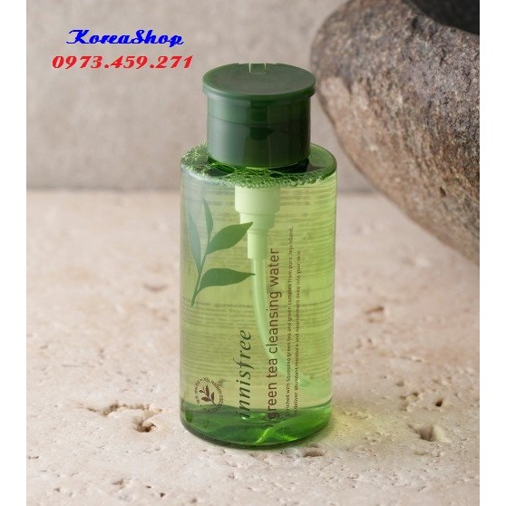 Nước tẩy trang trà xanh Innisfree Green Tea mẫu mới