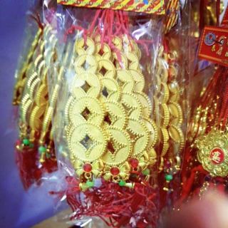 Combo 10 dây đồng tiền nơ trang trí tết