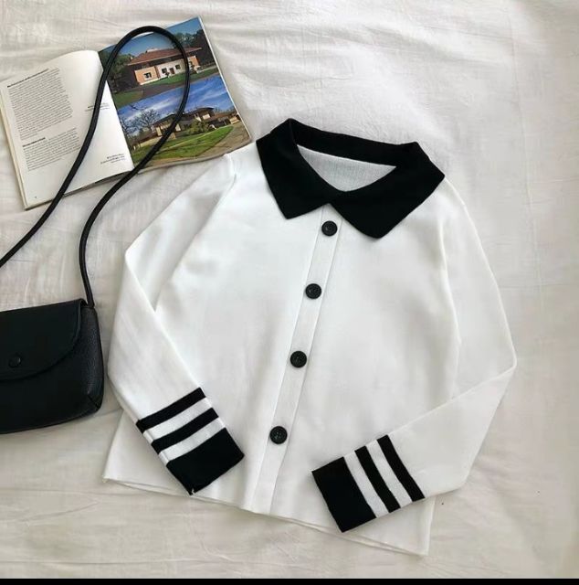 Áo len mỏng cổ peter pan ulzzang