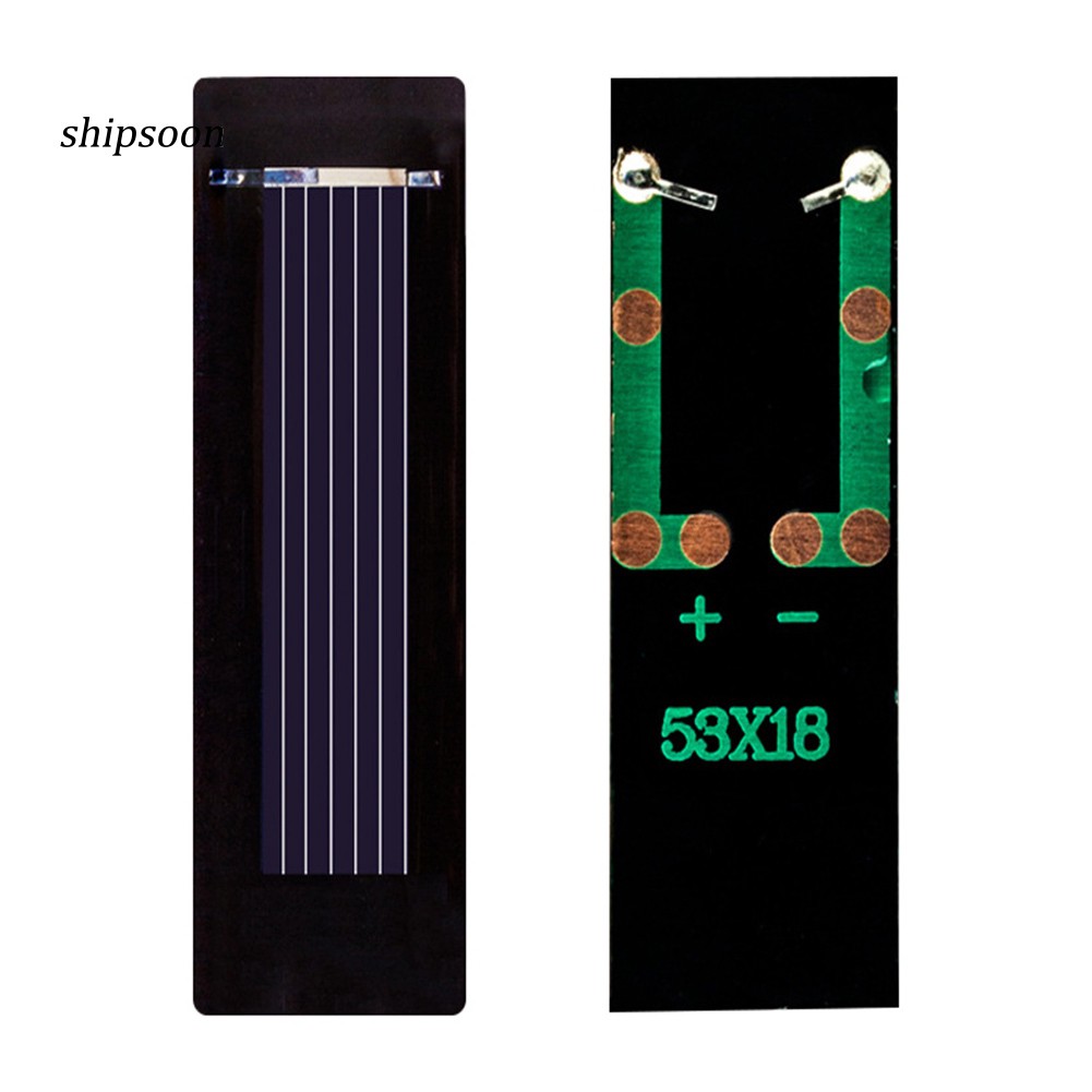 Tấm pin năng lượng mặt trời mini 0.5V 100mA chuyên dụng chất lượng cao