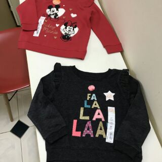 Áo nỉ dài tay bé gái
