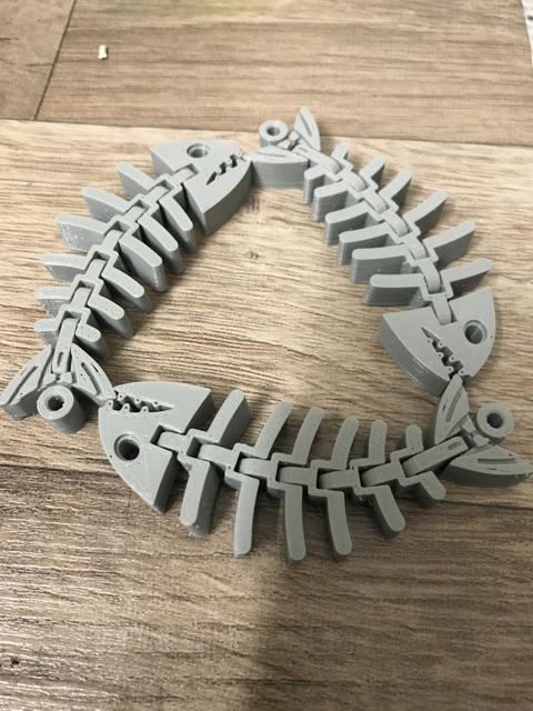 Combo 3 Xương cá - sản phẩm in 3d