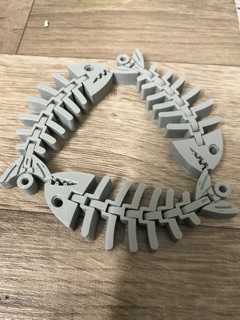 Combo 3 Xương cá - sản phẩm in 3d