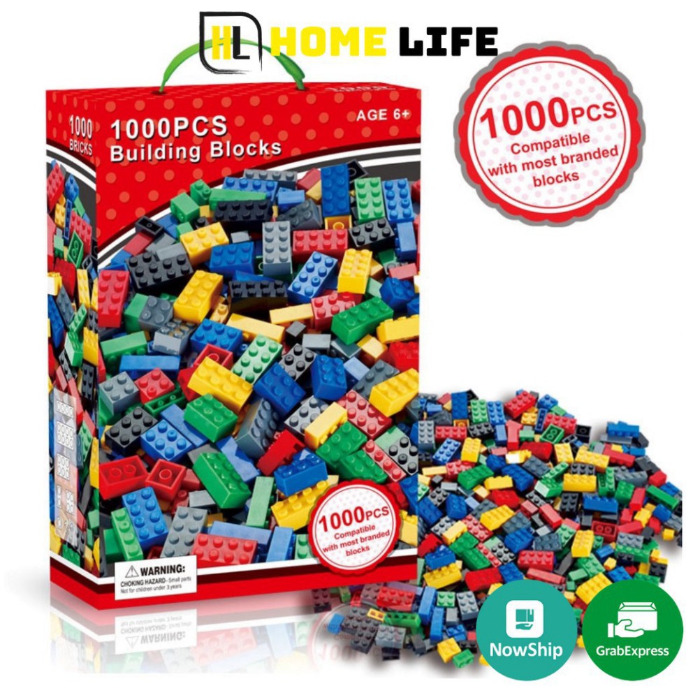 Bộ lego cho bé xếp hình 1000 miếng, bộ xếp hình thông minh cho bé Siêu chất lượng