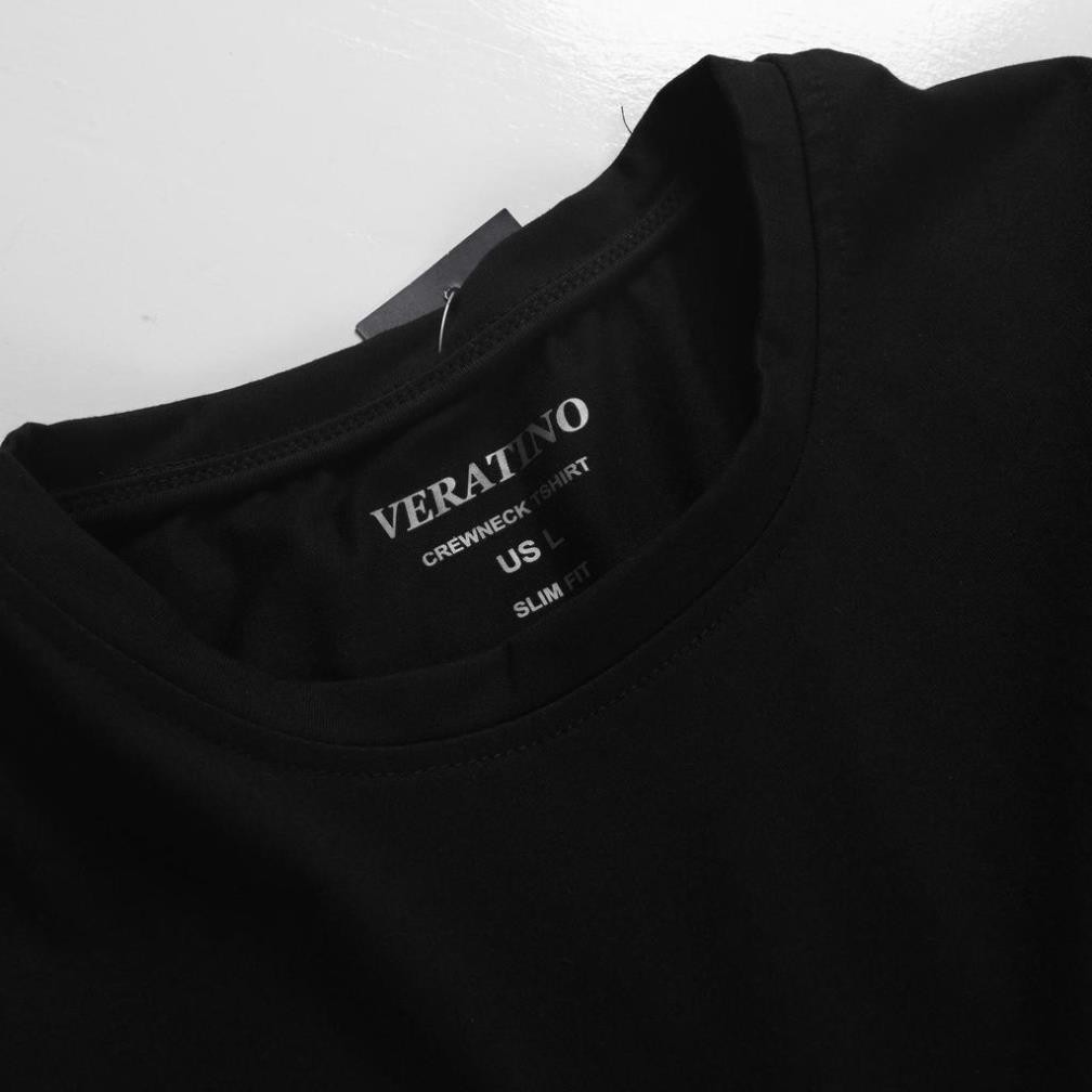 Áo thun tay dài nam giữ nhiệt Veratino cổ tròn chất cotton co giãn, thấm hút tốt mặc thu đông N | BigBuy360 - bigbuy360.vn