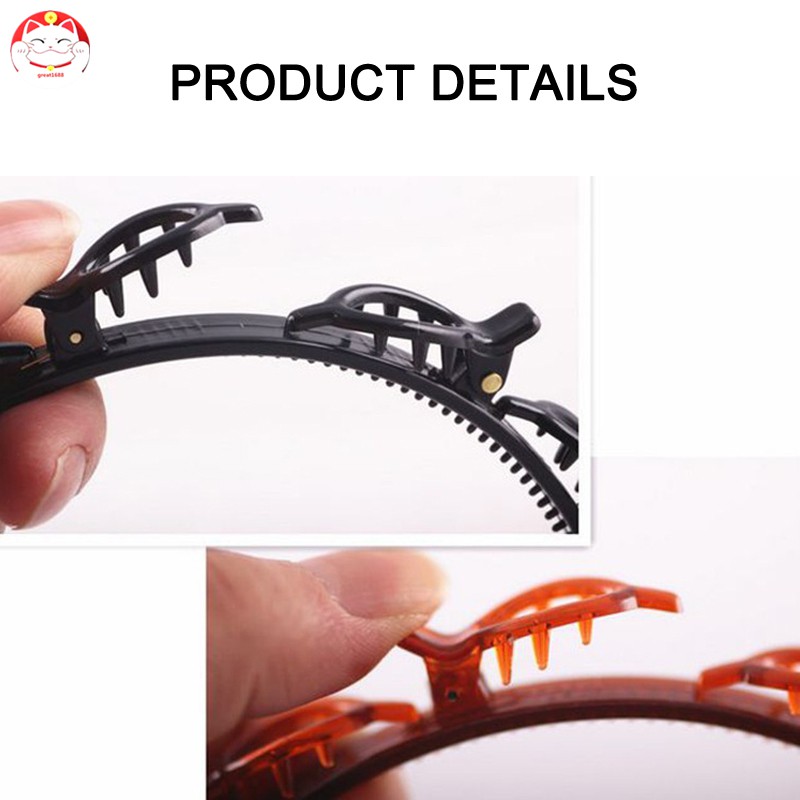 (Hàng Mới Về) Kẹp Tóc Mái Tạo Kiểu Phong Cách Thời Trang