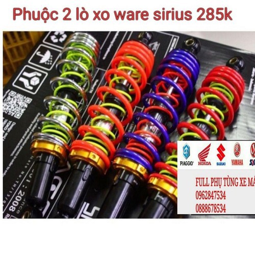 1 cặp Phuộc sau xe máy 2 lò xo xe máy - Vindecal BD