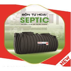 BỒN TỰ HOẠI SƠN HÀ 1200l,1600L,1800l,2200l, DỄ LẮP ĐĂT, BẢO TRÌ,BH 60 NĂM