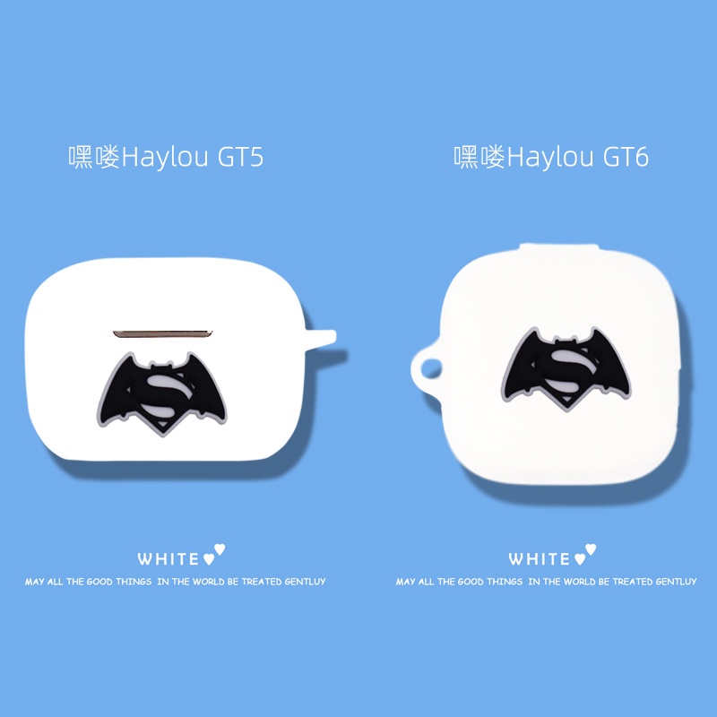 Vỏ Bảo Vệ Hộp Sạc Tai Nghe Bluetooth Haylou GT6 Haylou GT5 Haylou GT6 Haylou GT5 Bằng Silicon Chống Sốc Họa Tiết Hoạt Hình Dễ Thương